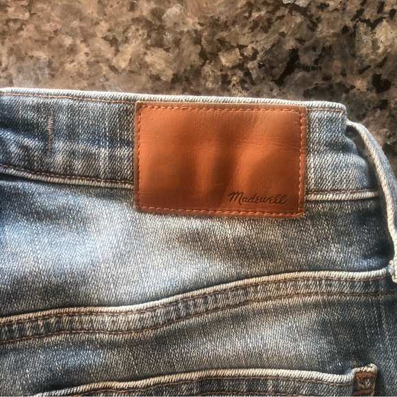 MADEWELL 9” High-Rise Skinny Jean, Destructured-Hem Edition - Picture 4 of 14